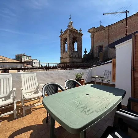 Se289 - Montemarciano, Trilocale Con Ampia Terrazza Con Vista Montemarciano