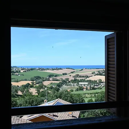 Se289 - Montemarciano, Trilocale Con Ampia Terrazza Con Vista Montemarciano