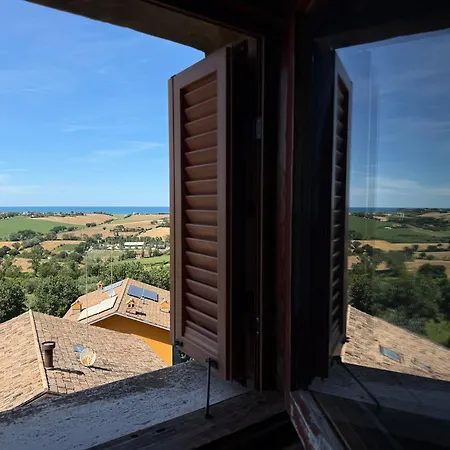 Se289 - Montemarciano, Trilocale Con Ampia Terrazza Con Vista